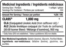 Charger l&#39;image dans la galerie, CLA95 Lot de 150 comprimés de haute pureté CLA 150 feuilles - 252 g, 36 portions - AllMax Nutrition
